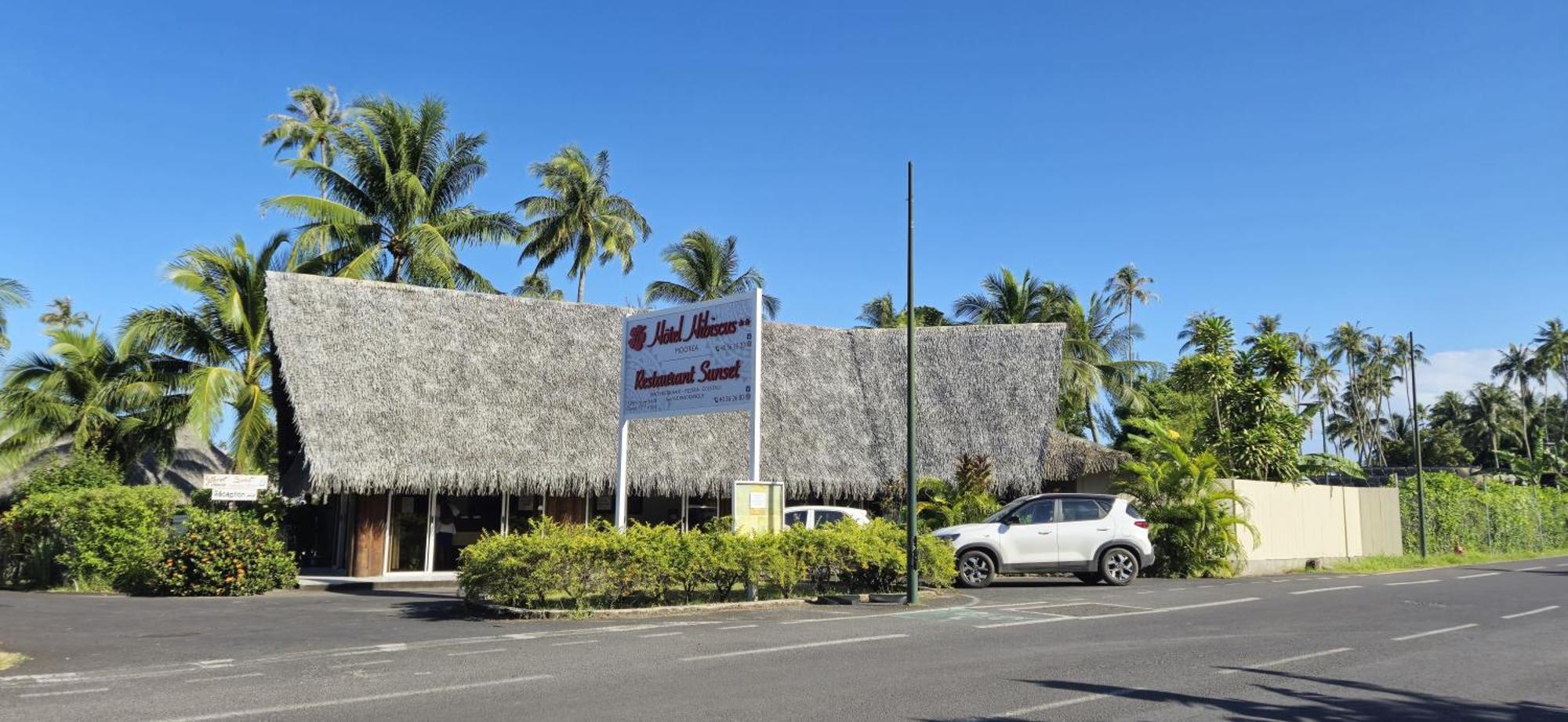 Hotel Hibiscus Papetoai Exterior foto